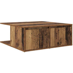 Table basse Vieux bois 80 x 80 x 31 cm Bois d'ingénierie Vidaxl