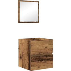 Vidaxl - Cabinet de Salle de Bain Bois Ancien 41 x 38.5 x 45 cm