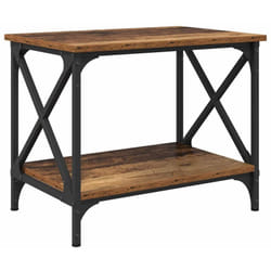 Table d'appoint Vieux bois 55 x 38 x 45 cm Bois d'ingénierie vidaXL