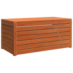 Vidaxl - Boîte De Rangement De Jardin Marron Cire 101 X 50.5 X 46.5 Cm