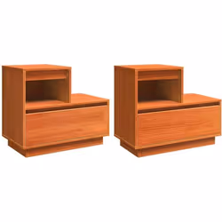Ce cabinet de chevet apporte une ambiance moderne à ta chambre avec son design simple et épuré. Il s'intègre facilement à ple ...