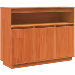 Ce Buffet Moderne en Bois incarne l'esthétique contemporaine avec son design épuré, caractérisé par des lignes nettes et peu ...
