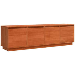 Vidaxl - Meuble tv Marron 156 x 37 x 45 cm Bois de pin massif