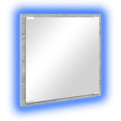 Vidaxl - Miroir De Salle De Bain Led Gris Sonoma 40 X 8,5 X 37 Cm