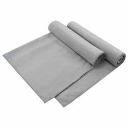 Serviettes De Chaise D'Extérieur 2 Pcs Gris Foncé 130 X 60 Cm Vidaxl