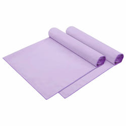 Serviettes De Transat 2 Pcs Violet 210 X 75 Cm Vidaxl