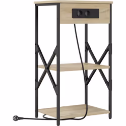 Ce cabinet de chevet durable est un ajout idéal à toute chambre contemporaine, alliant style et fonctionnalité. Son design mo ...