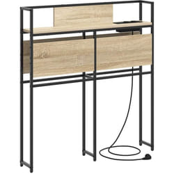 Tête de lit de rangement Chêne sonoma 90 cm Bois d'ingénierie Vidaxl