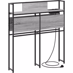Cette tête de lit de rangement moderne offre un mélange harmonieux de style et de fonctionnalité pour toute chambre. Conçue a ...