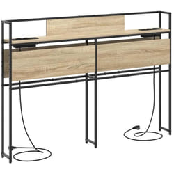 Tête de lit de rangement Chêne sonoma 140 cm Bois d'ingénierie Vidaxl