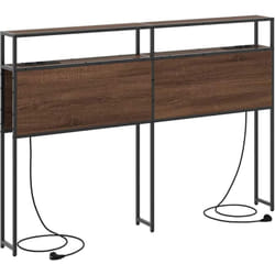 Tête De Lit De Rangement Chêne Marron 160 Cm Bois D'Ingénierie Vidaxl