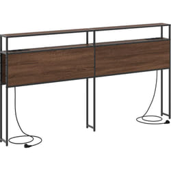 Tête de lit de rangement Chêne marron 180 cm Bois d'ingénierie Vidaxl