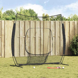 Baseball & Softball Noir 250 x 106 x 209 cm Polyester Vidaxl