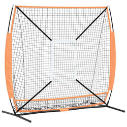 Filet D'Entraînement De Baseball Noir 180 X 59.5 X 152.5 Cm Vidaxl