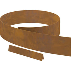 Vidaxl - Bordure de jardin Rouillé 450 x 15 cm