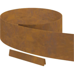 Vidaxl - Bordure de jardin Rouillé 450 x 20 cm