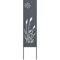 Panneau décoratif de jardin Autre Anthracite 32 x 140 cm Vidaxl
