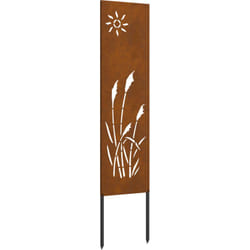 Panneau décoratif de jardin Autre Rouillé 32 x 140 cm Vidaxl