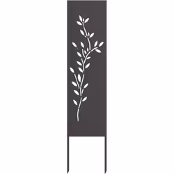 Ce panneau décoratif de jardin est une pièce d'art mural extérieur parfaite pour quiconque cherche à ajouter du style et du c ...