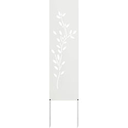 Panneau décoratif de jardin Autre Blanc 32 x 140 cm Vidaxl