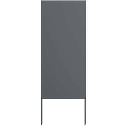 Panneau décoratif de jardin Autre Anthracite 50 x 140 cm Vidaxl