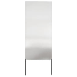 Écran De Confidentialité De Jardin Fretwork Argent 50 X 140 Cm Vidaxl