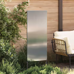 Écran De Confidentialité De Jardin Fretwork Argent 50 X 140 Cm Vidaxl - Vue supplémentaire 2