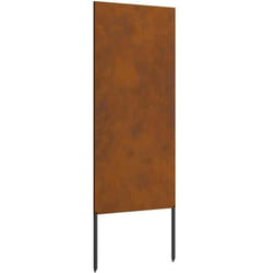 Panneau décoratif de jardin Autre Rouillé 50 x 140 cm Vidaxl