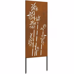 Ce panneau décoratif de jardin est une pièce d'art mural extérieur parfaite pour quiconque cherche à ajouter du style et du c ...