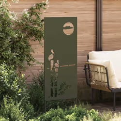 Écran De Confidentialité De Jardin Vert Olive 50 X 140 Cm Vidaxl - Vue supplémentaire 2