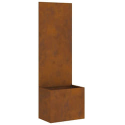 Écran de confidentialité de jardin Fretwork Rouillé 50 x 140 cm vidaXL