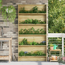 Vidaxl - Support de jardin à plantes 5 niveaux 90x15x180 cm Bois imprégné de pin