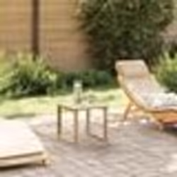 vidaXL Table de bain de soleil 40x40x36 cm en bois de pin imprégné