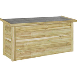 Vidaxl - Boîte de rangement 44x119x57 cm Bois imprégné de pin