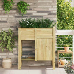 Vidaxl - Lit Surélevé Marron 85 X 46 X 96 Cm Bois De Pin Massif