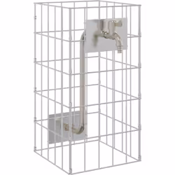 Cette colonne gabion est à la fois élégante et pratique pour tout espace extérieur. Elle embellit ton jardin tout en offrant  ...