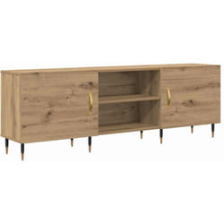 Vidaxl - Meuble tv chêne artisanal 150 x 30 x 50 cm Bois d'ingénierie