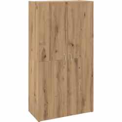 Ce cabinet de bureau en bois d'ingénierie est un ajout parfait à votre espace de travail intérieur. Avec un charme rustique q ...