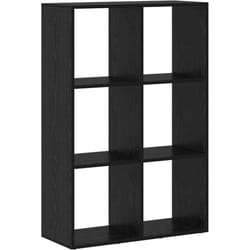 Bibliothèque Chêne noir 69.5 x 29 x 103.5 cm Bois d'ingénierie Vidaxl
