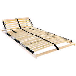 Ce sommier à lattes moderne offre une solution élégante pour n'importe quelle chambre à coucher, alliant simplicité et foncti ...