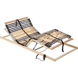 Base de lit électrique – 39 lattes, 7 zones, 80 x 190 cm vidaXL