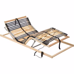 Prépare-toi à un confort incroyable avec la base de lit à lattes électrique vidaXL. Elle est conçue pour améliorer ton sommei ...