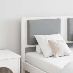 Tête De Lit Autre Blanc 135 Cm Bois Massif En Pin Vidaxl