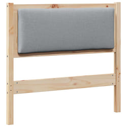 Tête De Lit Autre Marron 90 Cm Bois Massif En Pin Vidaxl