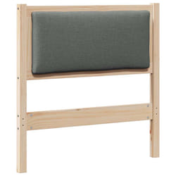Tête De Lit Autre Marron 75 Cm Bois Massif En Pin Vidaxl