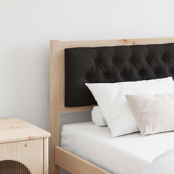 Tête De Lit Autre Marron Et Noir 180 Cm Bois Massif En Pin Vidaxl
