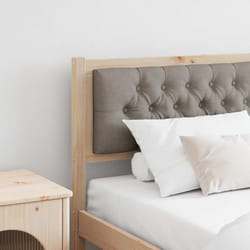 Tête De Lit Autre Marron Et Taupe 180 Cm Bois Massif En Pin Vidaxl