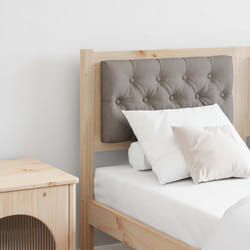 Tête De Lit Autre Marron Et Taupe 150 Cm Bois Massif En Pin Vidaxl