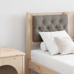 Tête De Lit Autre Marron Et Taupe 135 Cm Bois Massif En Pin Vidaxl