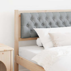 Tête De Lit Marron Et Gris Clair 100 Cm Bois Massif En Pin Vidaxl
